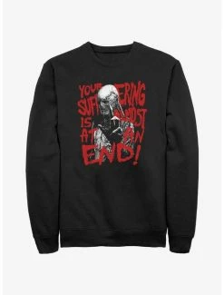 Flash Sale ⭐ Stranger Things Your Suffering Is Almost At An End Sweatshirt ⭐