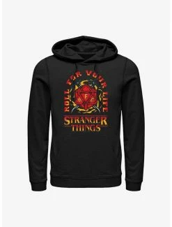 Flash Sale ✨ Stranger Things Fire And Dice Hoodie 🥰