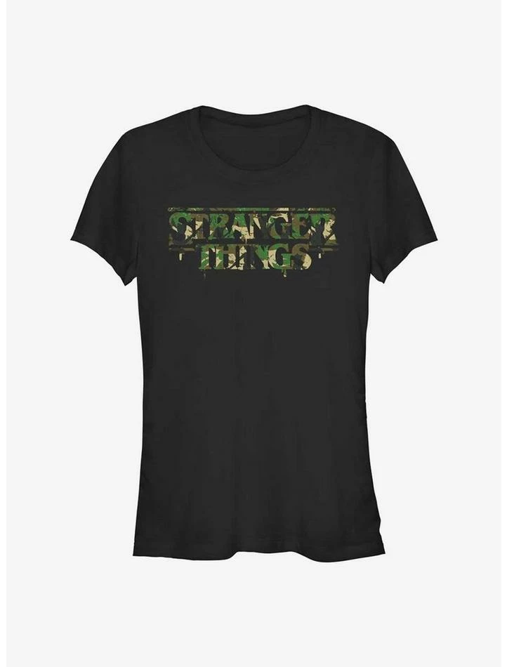Deals βοΈ Stranger Things Camo Logo π§ Girls T-Shirt π 1 Deals βοΈ Stranger Things Camo Logo π§ Girls T-Shirt π
