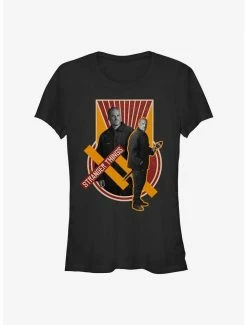 Best Sale 🧨 Stranger Things Comrade Hopper 👧 Girls T-Shirt 👏