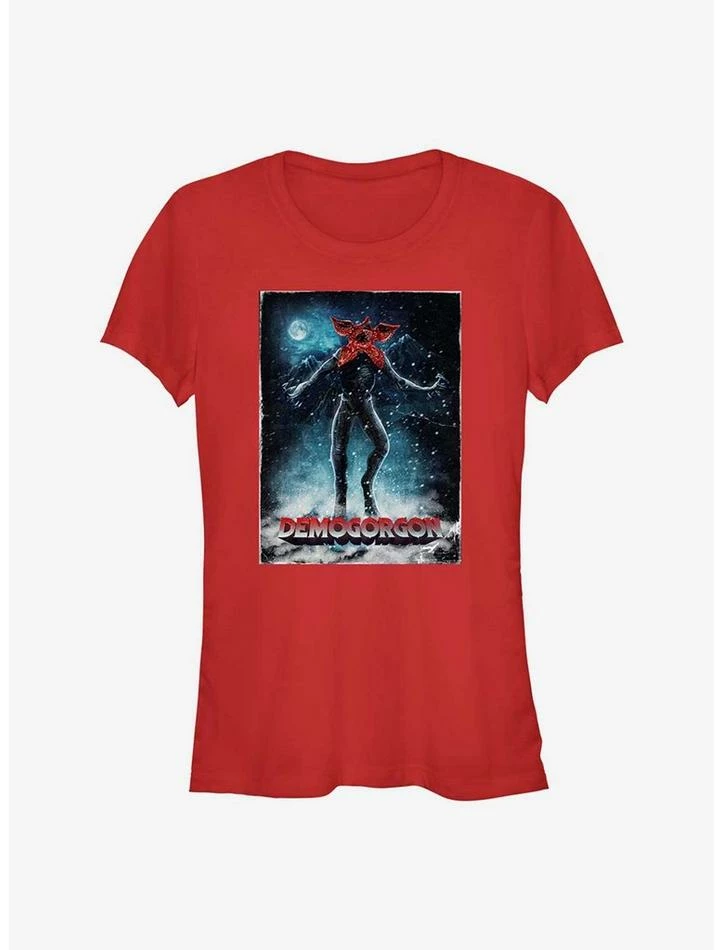 Deals π Stranger Things Demogorgon Poster π§ Girls T-Shirt π 1 Deals π Stranger Things Demogorgon Poster π§ Girls T-Shirt π