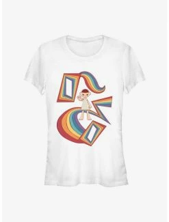 Best Sale 🛒 Stranger Things Eleven Rainbow 👧 Girls T-Shirt ❤️