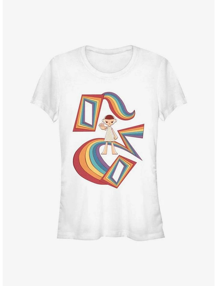 Best Sale π Stranger Things Eleven Rainbow π§ Girls T-Shirt β€οΈ 1 Best Sale π Stranger Things Eleven Rainbow π§ Girls T-Shirt β€οΈ