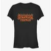 New 🎉 Stranger Things Fire Logo 👧 Girls T-Shirt 😍