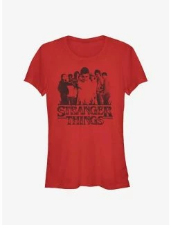 Best deal 👍 Stranger Things Group Focus 👧 Girls T-Shirt ⭐