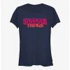 Budget 🔔 Stranger Things Grunge Logo 👧 Girls T-Shirt 🌟