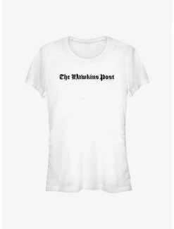 Buy ✔️ Stranger Things The Hawkins Post 👧 Girls T-Shirt 👏