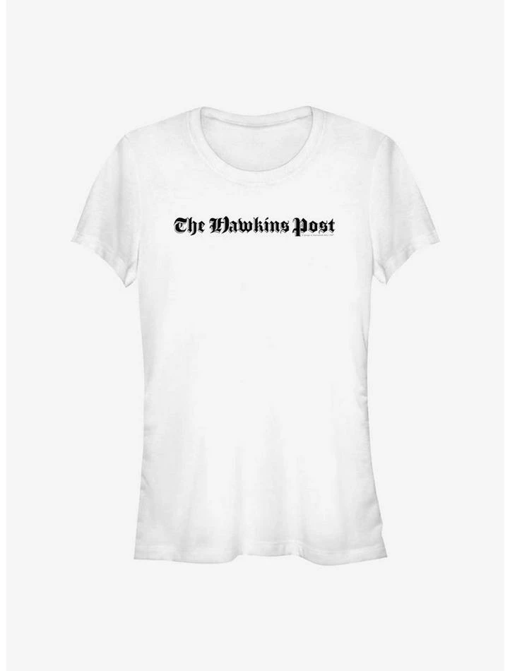 Buy βοΈ Stranger Things The Hawkins Post π§ Girls T-Shirt π 1 Buy βοΈ Stranger Things The Hawkins Post π§ Girls T-Shirt π