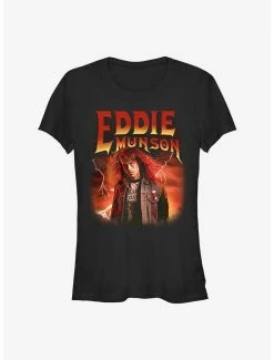 Flash Sale 🎉 Stranger Things Eddie Munson 👧 Girls T-Shirt 🌟