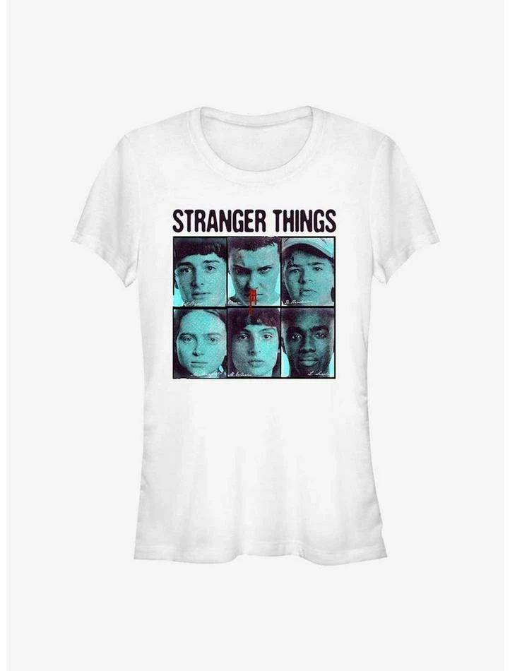 Best Sale π₯° Stranger Things Halftone Gang π§ Girls T-Shirt π₯ 1 Best Sale π₯° Stranger Things Halftone Gang π§ Girls T-Shirt π₯