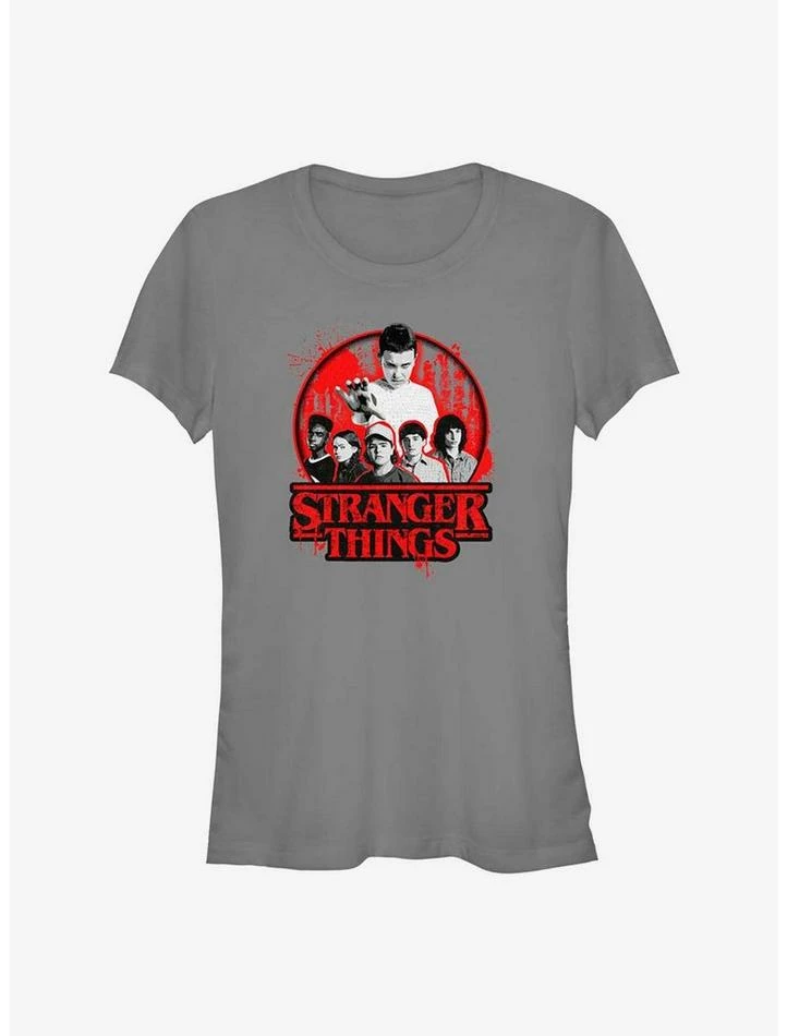 Hot Sale π₯° Stranger Things Squad Bloody Badge π§ Girls T-Shirt π₯° 1 Hot Sale π₯° Stranger Things Squad Bloody Badge π§ Girls T-Shirt π₯°
