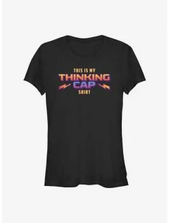 Discount 😀 Stranger Things Thinking Cap 👧 Girls T-Shirt 🔔