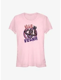 Budget 😀 Stranger Things Toon Vile Vecna 👧 Girls T-Shirt 🧨