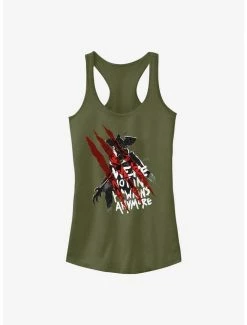 New 🛒 Stranger Things Demogorgon Slash 👧 Girls Tank 😍