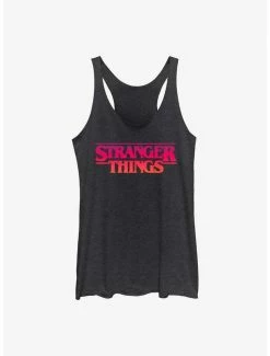 Outlet 🤩 Stranger Things Grunge Logo 👧 Girls Tank 😀