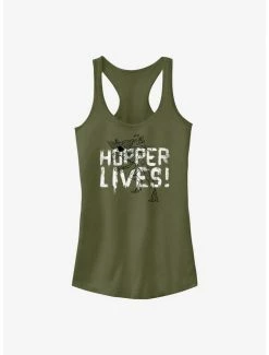 Wholesale 🌟 Stranger Things Hopper Lives 👧 Girls Tank ⌛