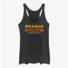 Outlet ✨ Stranger Things On Fire Logo 👧 Girls Tank 🧨