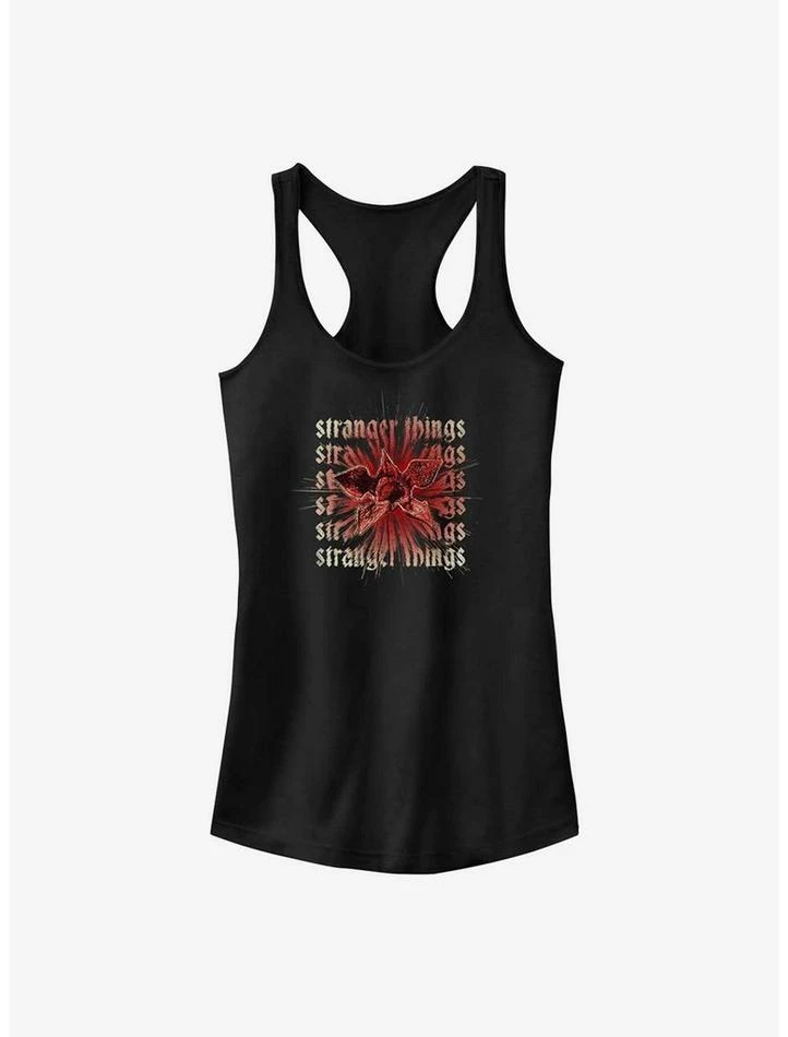Wholesale π₯° Stranger Things Demogorgon Text Stack π§ Girls Tank π 1 Wholesale π₯° Stranger Things Demogorgon Text Stack π§ Girls Tank π
