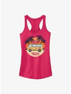 Wholesale 🌟 Stranger Things Surfer Boy Sunset 👧 Girls Tank Top ❤️