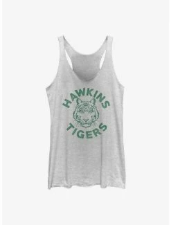 Best deal ✔️ Stranger Things Hawkins Tigers Logo 👧 Girls Tank 😍