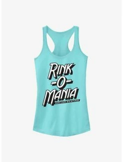Best Sale 🥰 Stranger Things Rink-O-Mania Logo 👧 Girls Tank 🔔