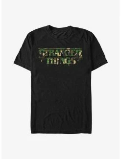 Best reviews of 🛒 Stranger Things Camo Logo T-Shirt 😍