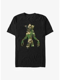Cheap 😀 Stranger Things Demogorgon Camo Monster T-Shirt 🌟