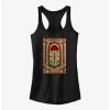 Coupon 🎁 Stranger Things Stained Glass Rose 👧 Girls Tank Top 🛒