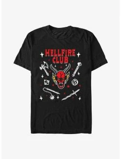 Wholesale 👍 Stranger Things Hellfire Club T-Shirt 🛒