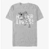 Cheapest 👏 Stranger Things Hopper Lives T-Shirt 😉