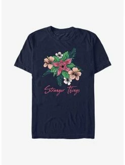 Top 10 🔥 Stranger Things Floral Things T-Shirt 🛒