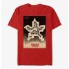 New 🛒 Stranger Things Hellfire Grid Demogorgon T-Shirt ✨