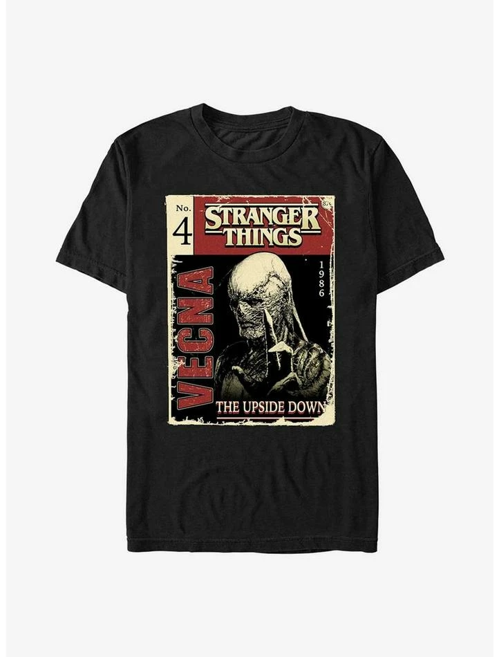 New π Stranger Things Vecna Pulp Cover T-Shirt 𧨠1 New π Stranger Things Vecna Pulp Cover T-Shirt π§¨