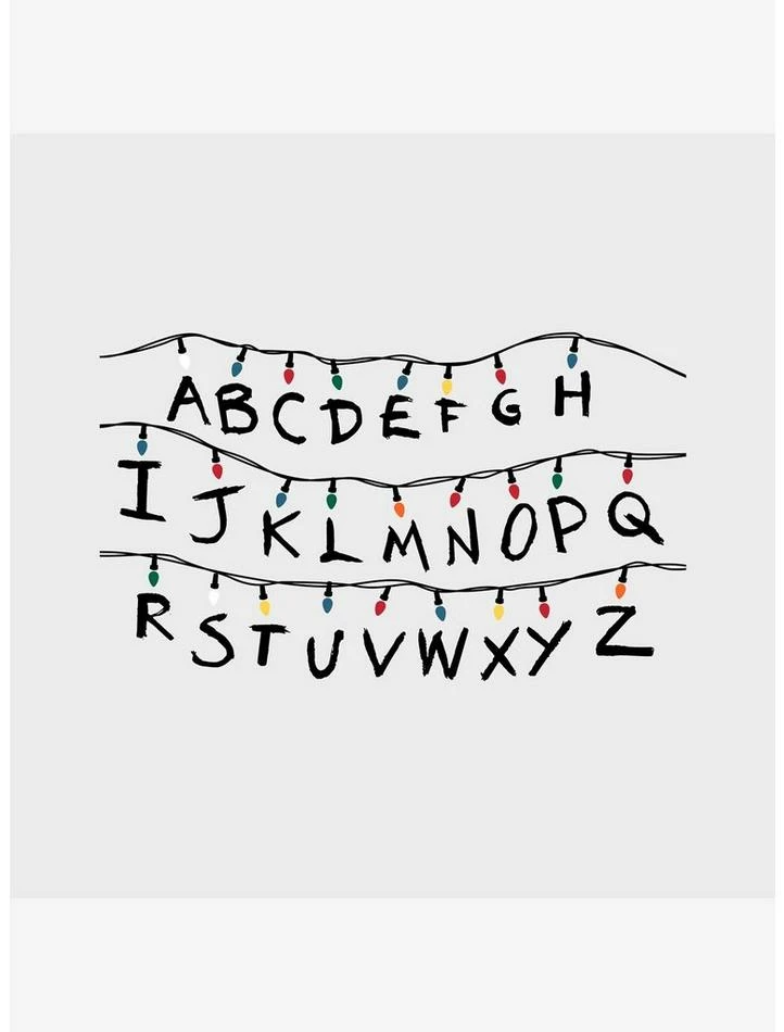 Budget ✔️ Stranger Things ❄ Christmas Light Peel & Stick Giant Wall Decals 🔔 3 Budget ✔️ Stranger Things ❄ Christmas Light Peel & Stick Giant Wall Decals 🔔 - Image 3