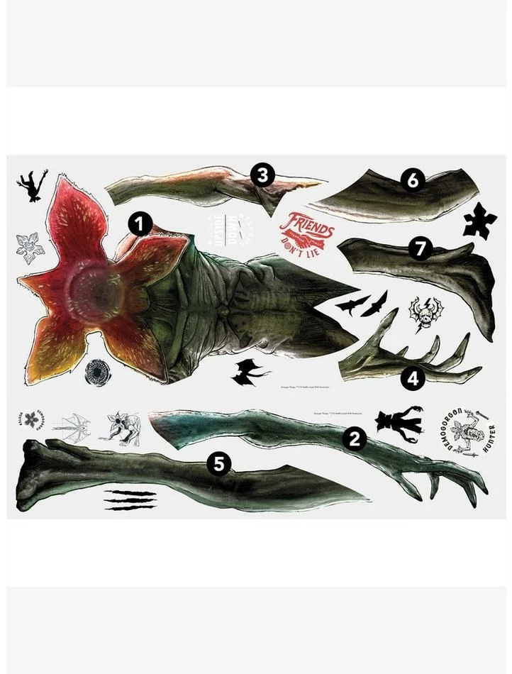 Best deal ๐ Stranger Things Demogorgon Peel & Stick Giant Wall Decal ๐คฉ 1 Best deal ๐ Stranger Things Demogorgon Peel & Stick Giant Wall Decal ๐คฉ