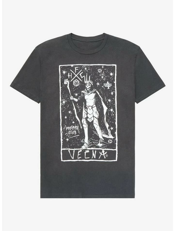 Cheap βοΈ Stranger Things Vecna Tarot Card T-Shirt π 1 Cheap βοΈ Stranger Things Vecna Tarot Card T-Shirt π