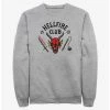Deals 🔔 Stranger Things Hellfire Club Logo Sweatshirt 🤩