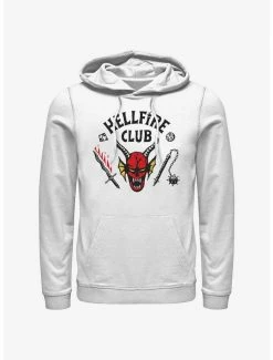 Coupon 🔔 Stranger Things Hellfire Club Logo Hoodie ❤️