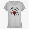 Top 10 👍 Stranger Things Hellfire Club Logo 👧 Girls T-Shirt ✨