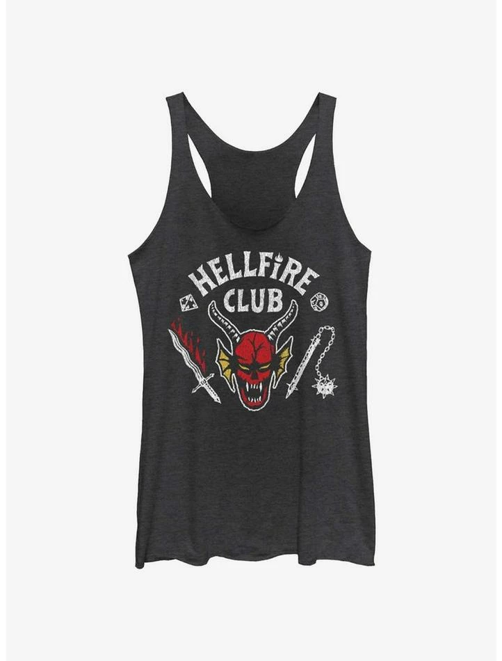 Best deal โจ Stranger Things Hellfire Club Logo ๐ง Girls Tank Top ๐ 1 Best deal โจ Stranger Things Hellfire Club Logo ๐ง Girls Tank Top ๐
