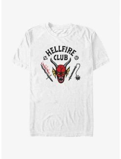 Coupon 🤩 Stranger Things Hellfire Club Logo T-Shirt 🔥