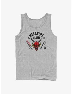 Discount 🌟 Stranger Things Hellfire Club Logo Tank Top 💯