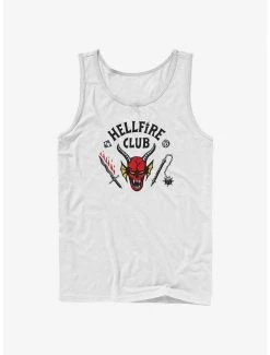 Promo 💯 Stranger Things Hellfire Club Logo Tank Top ✨