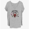 Best reviews of ✔️ Stranger Things Hellfire Club Logo 👧 Girls T-Shirt Plus Size 🔥