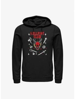 Best Sale 👍 Stranger Things Hellfire Club Hoodie ⌛