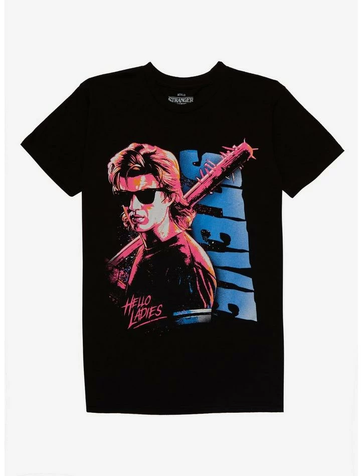 Wholesale β Stranger Things Steve Bat T-Shirt π― 1 Wholesale β Stranger Things Steve Bat T-Shirt π―