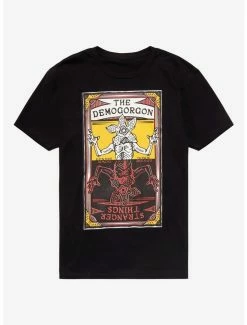Promo 👏 Stranger Things Demogorgon Upside Down Boyfriend Fit 👧 Girls T-Shirt 🎉