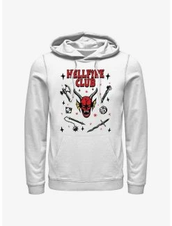 Cheap 🎉 Stranger Things Hellfire Club Hoodie 👍