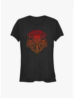 Best deal 🛒 Stranger Things Hellfire Weapon 👧 Girls T-Shirt 🎉