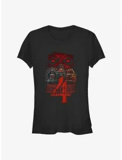 Cheapest 🤩 Stranger Things Vecna's House 👧 Girls T-Shirt ⭐